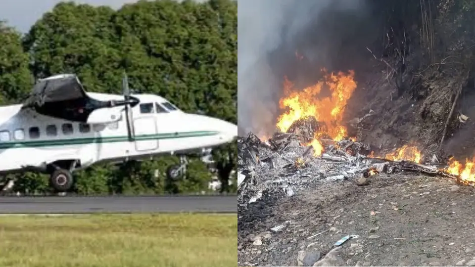 VIDEO: Avioneta se desploma en Chiapas mientras combatía al gusano barrenador