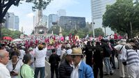 CDMX: marchan contra elección por voto de jueces y ministros del Poder Judicial