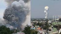 VIDEO: Tragedia en Tultepec: fuerte explosión en talleres de pólvora deja un muerto y nueve heridos