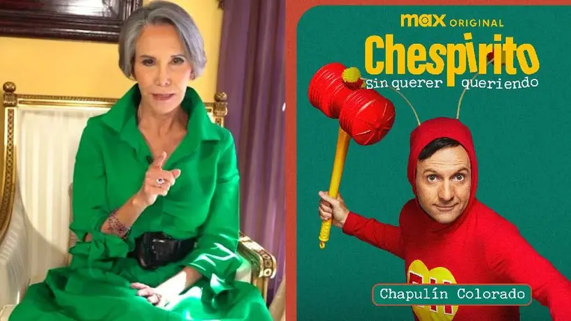 Florinda Meza desmiente a serie de Chespirito sobre el origen del Chapulín Colorado