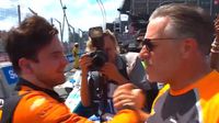 ¿Se acerca a la F1? Jefe de McLaren acompañó a Pato O'Ward en victoria en Toronto