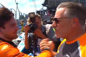 ¿Se acerca a la F1? Jefe de McLaren acompañó a Pato O'Ward en victoria en Toronto