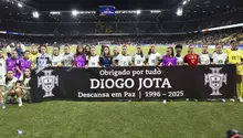 Diogo Jota recibe homenaje durante la Euro Femenil