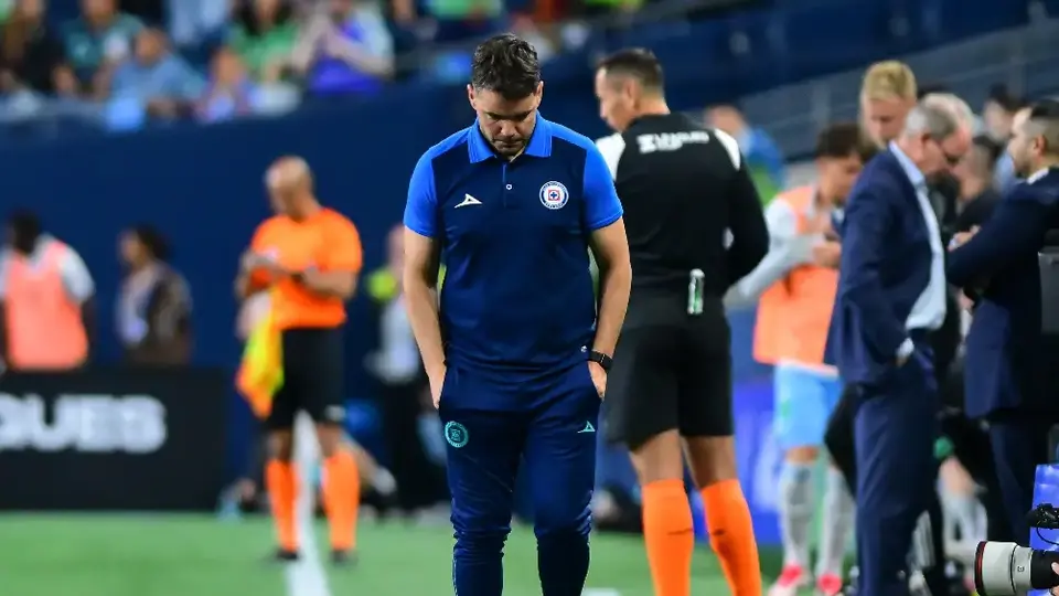 “Estamos golpeados, pero vamos a responder”: Larcamón tras goleada a Cruz Azul en Leagues Cup