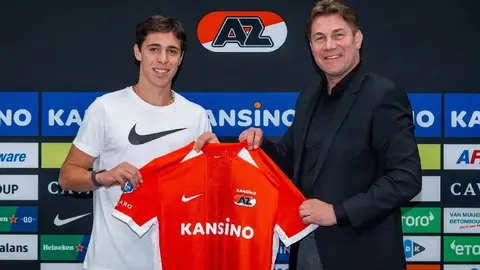 Mateo Chávez está listo para el reto de jugar con AZ Alkmaar