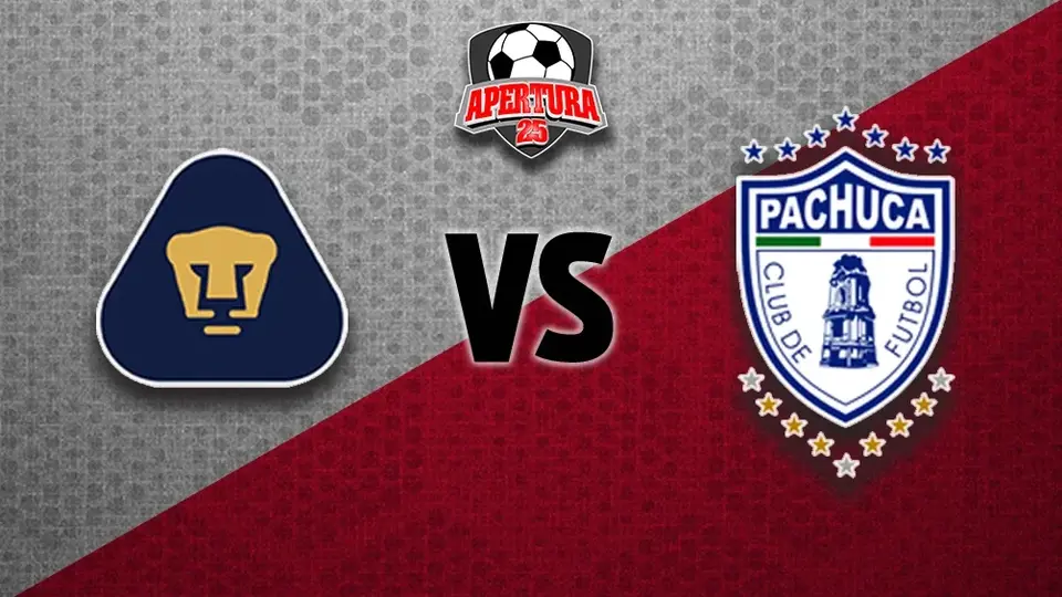 ¿Dónde ver el Pumas vs Pachuca de la J2 del Apertura 2025?