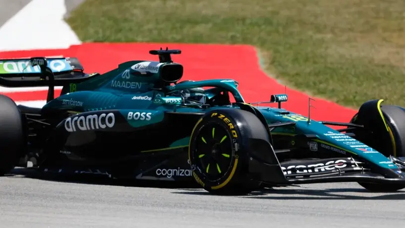 Reportan que Lance Stroll tuvo un "episodio de furia" que provocó su lesión en el GP de España