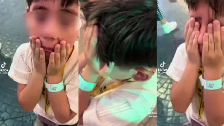 VIDEO: Niño llora desconsolado al vivir por un día la vida de adulto