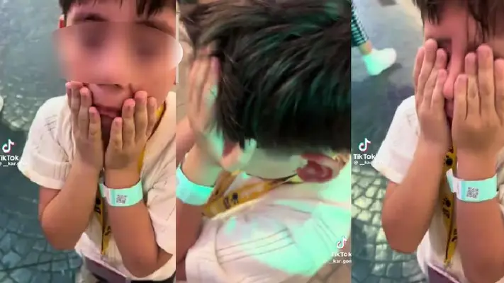 VIDEO: Niño llora desconsolado al vivir por un día la vida de adulto