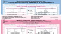 ¿Cuántas boletas me darán el 1 de junio? Así funciona el voto por entidad