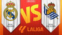 Real Madrid vs Real Sociedad EN VIVO LaLiga Jornada 38