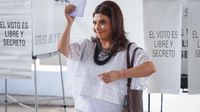 Clara Brugada vota en histórica jornada para elegir jueces y ministros del Poder Judicial en CDMX