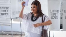 Clara Brugada vota en histórica jornada para elegir jueces y ministros del Poder Judicial en CDMX