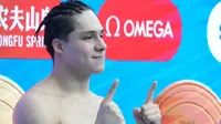 ¡Otro galardón! Osmar Olvera es elegido el mejor clavadista del Mundial de Natación de Singapur