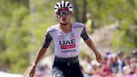 Isaac del Toro encabeza lista de UAE Team Emirates para tres carrera en España