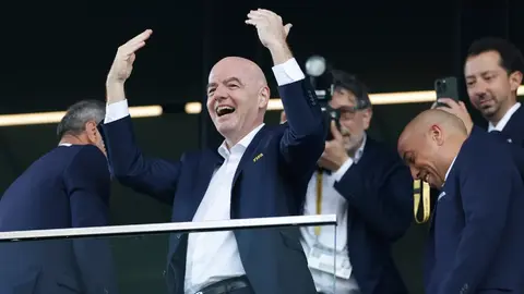¡Infantino es Rayado! Presidente de FIFA sorprende con mensaje previo al Monterrey vs BVB