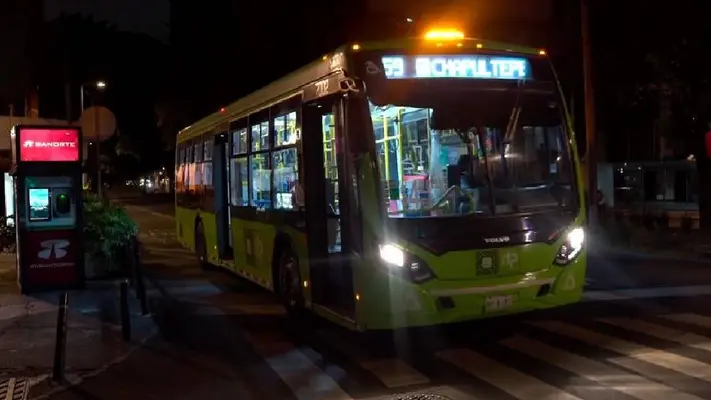 Nochebús CDMX: Rutas, horarios y costos para viajar de madrugada por la ciudad
