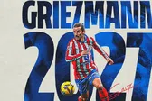 Atlético de Madrid renueva a Antoine Griezmann hasta 2027