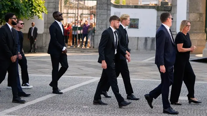 Esta fue la razón por la que Cristiano Ronaldo no acudió al funeral de Diogo Jota y André Silva