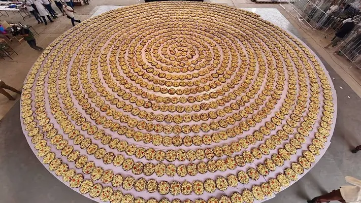 La tlayuda más grande del mundo es mexicana: Oaxaca impone nuevo récord Guinness