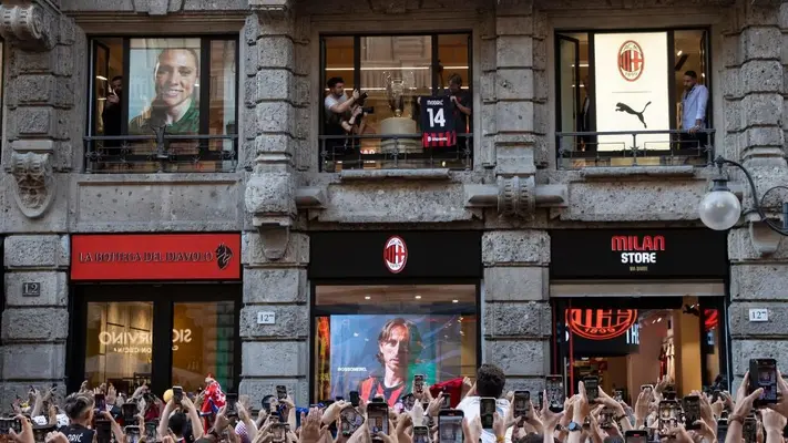 Luka Modrić en su presentación con el AC Milan: "El Milan era lo que es el Real Madrid hoy"