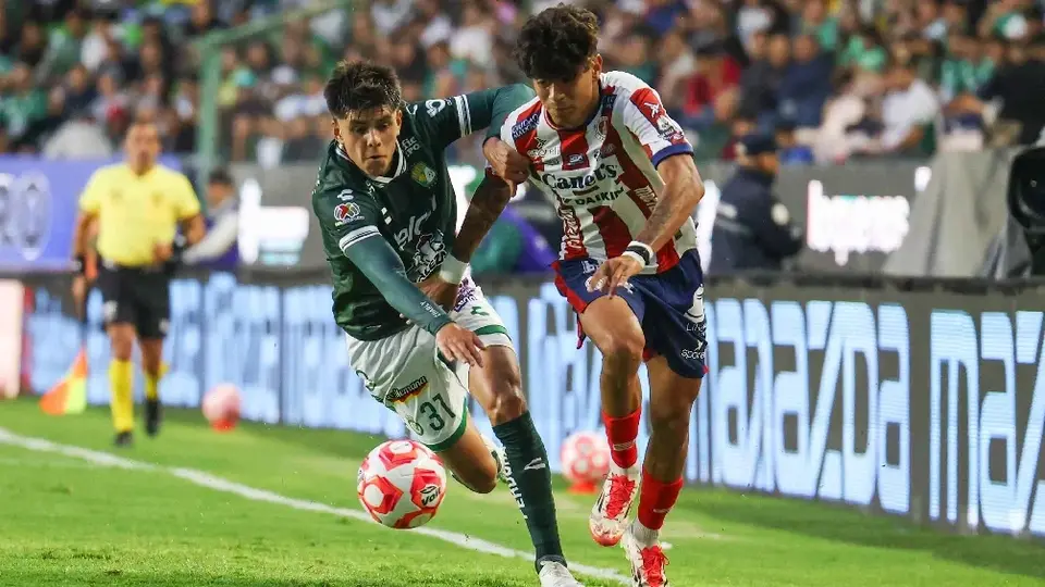 Atlético San Luis saca triunfo de último minuto ante León con gol de Joao Pedro