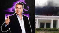 VIDEO El Bronco sufre atentado: hombre incendia su casa pero resulta herido de bala