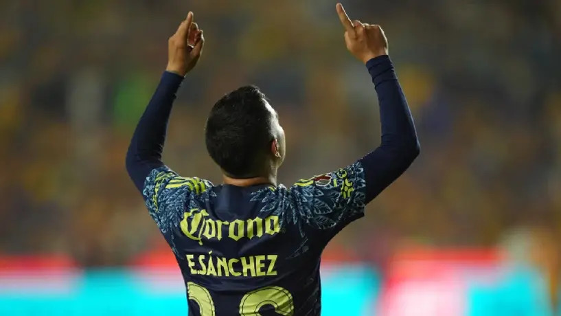 América golea a los Tigres con doblete de 'Chiquito' Sánchez