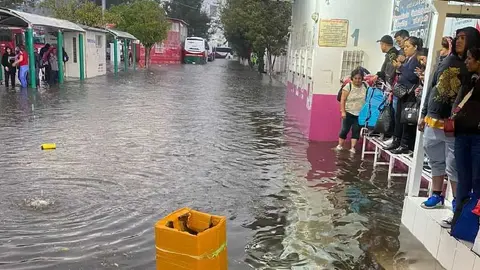 Zonas de CDMX y Edomex con mayor riesgo de inundación, según mapa de la UNAM
