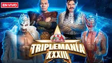 Triplemanía XXXIII: Todos los resultados EN VIVO