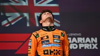 Emocionado y sin voz: Esta fue la reacción de Lando Norris tras ganar el GP de Hungría