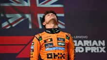 Emocionado y sin voz: Esta fue la reacción de Lando Norris tras ganar el GP de Hungría