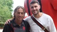 Santiago Giménez regresa con AC Milan y reporta junto con Luka Modric