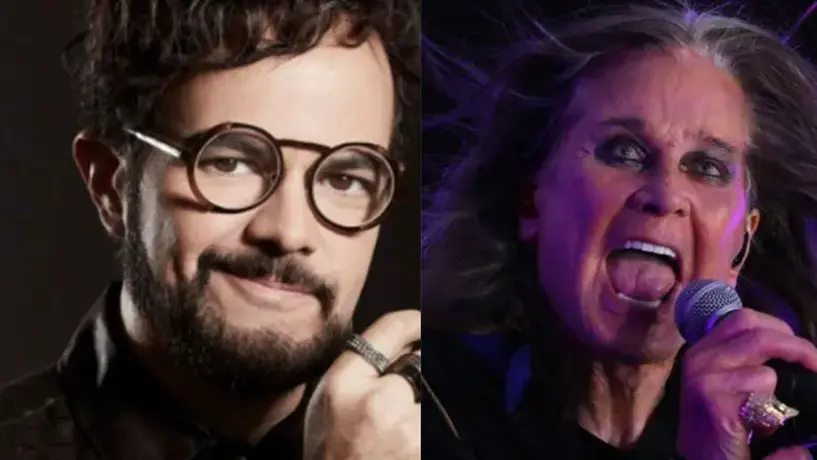 Aleks Syntek causa polémica por publicar foto falsa con Ozzy Osbourne generada con IA