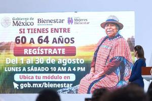 Pensión Mujeres Bienestar: convocatoria abre el 1 de agosto para mujeres de 60 a 64 años