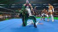 Mr. Iguana se sorprende por el recibimiento de la gente en su debut en WWE SmackDown