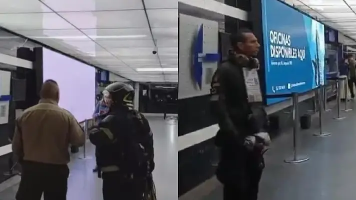 Bomberos atienden reporte de personas atrapadas en elevador de Torre Latino CDMX