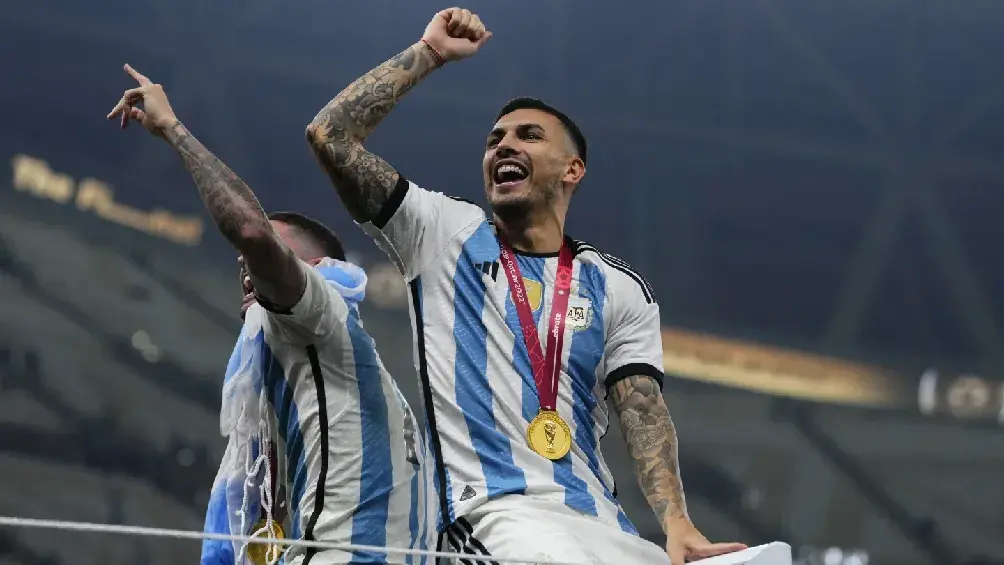 Leandro Paredes, Campeón del Mundo | AP