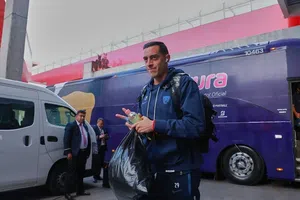 Ya luce Esmeralda: Rogelio Funes Mori ya entrena en las instalaciones de León