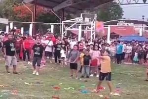 VIDEO: Indigna costumbre en Campeche de romper piñatas con animales dentro