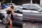 Lady Racista: Policía rescata su bolso tras ser agredida por manifestantes