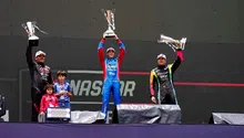 Helio Meza y Max Gutiérrez brillan en el primer día de acción de NASCAR