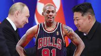 Dennis Rodman, leyenda de la NBA, sorprende con historias de fiestas con Putin y charlas con Kim Jong-un