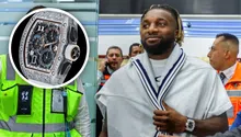 Allan Saint-Maximin llega a México y presume reloj de casi 9 millones de pesos