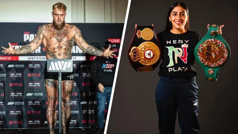 Jake Paul firma a la boxeadora mexicana Yesica Nery Plata