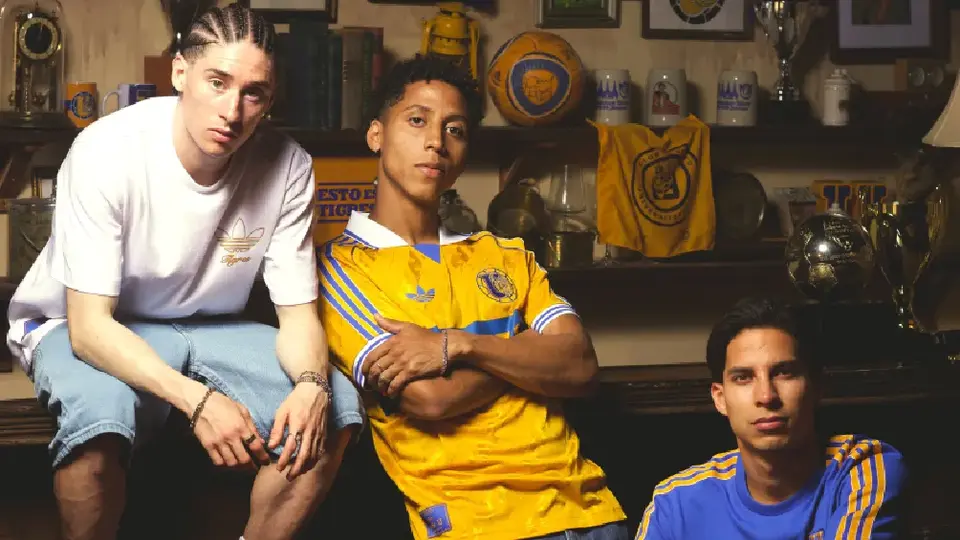 ¡Chulada! Tigres presenta jersey, playeras, shorts y tenis retro