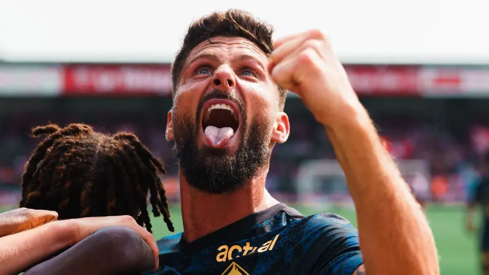 Olivier Giroud debuta en la Ligue One con gol en el partido del Lille