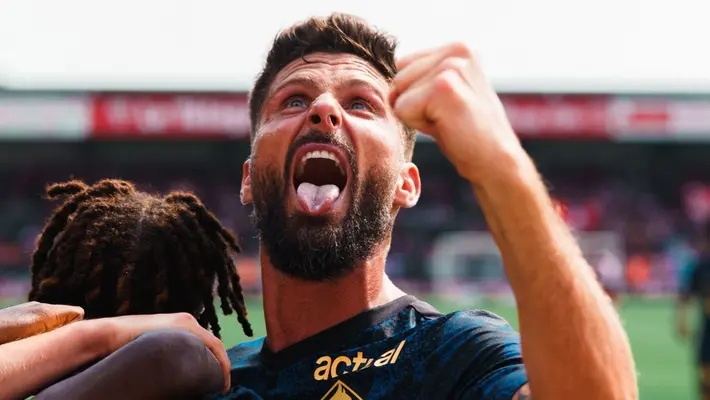Olivier Giroud debuta en la Ligue One con gol en el partido del Lille