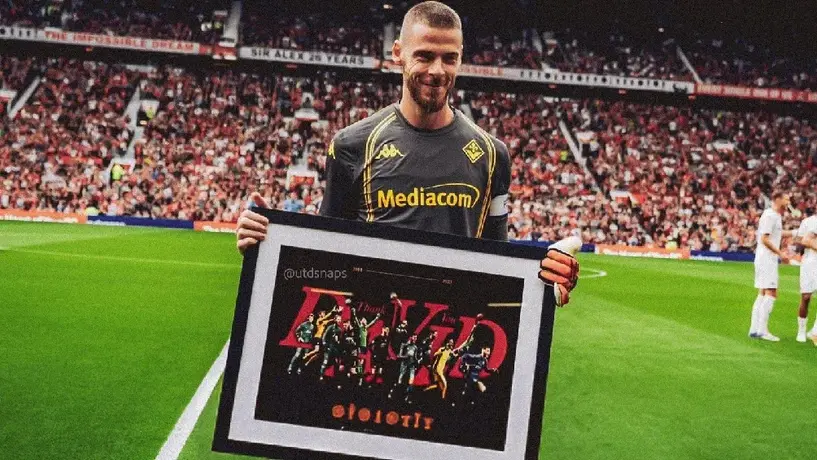 El Hijo pródigo está en casa: David de Gea es homenajeado en Old Trafford