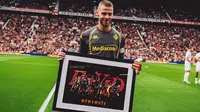 El Hijo pródigo está en casa: David de Gea es homenajeado en Old Trafford